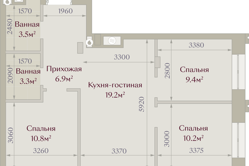 квартира г Казань р-н Вахитовский пер Щербаковский 5 Казань городской округ фото 1