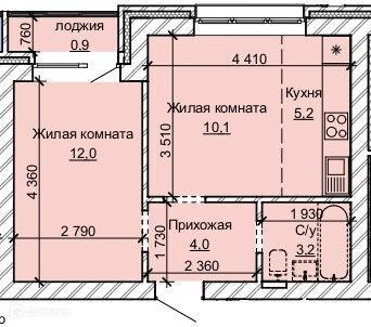 квартира г Барнаул р-н Центральный Барнаул городской округ, Сооружение фото 1