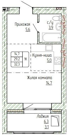 квартира г Новоалтайск ул Титова 6 городской округ Новоалтайск фото 1