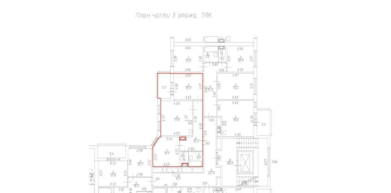 квартира г Санкт-Петербург метро Проспект Ветеранов ул Катерников 3 округ Южно-Приморский фото 7