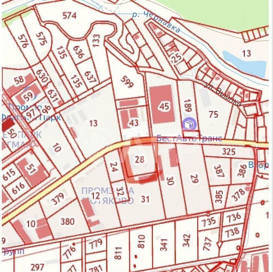 земля городской округ Люберцы д Мотяково 10 км, территория Промзона Мотяково, Люберцы, Носовихинское шоссе фото 13