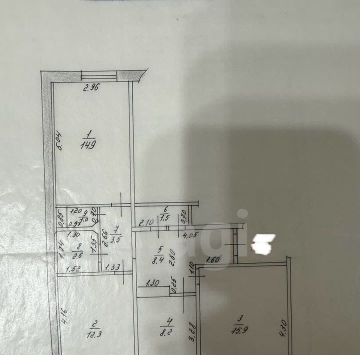 квартира г Казань метро Горки ул Джаудата Файзи 15 фото 2