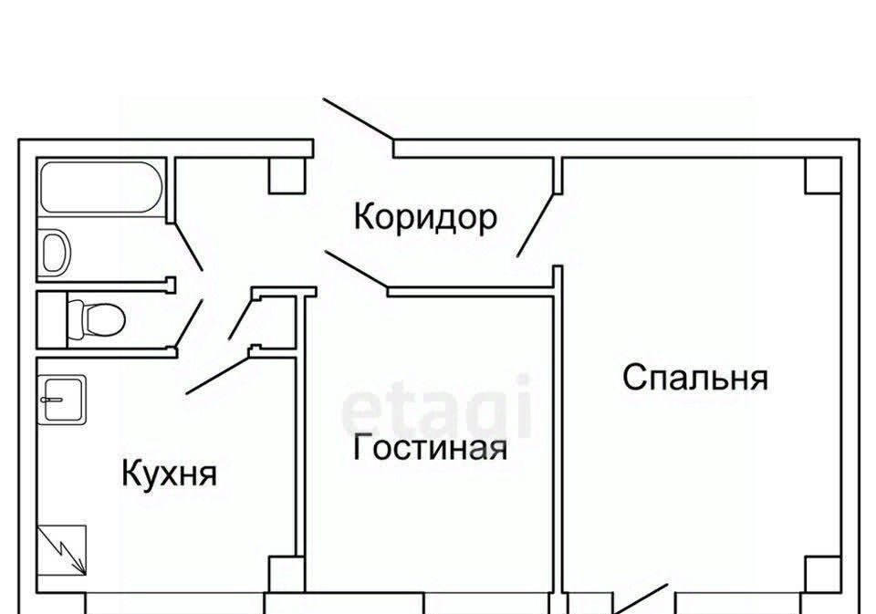 квартира г Казань ул Восход 18 Казань, Северный Вокзал фото 2