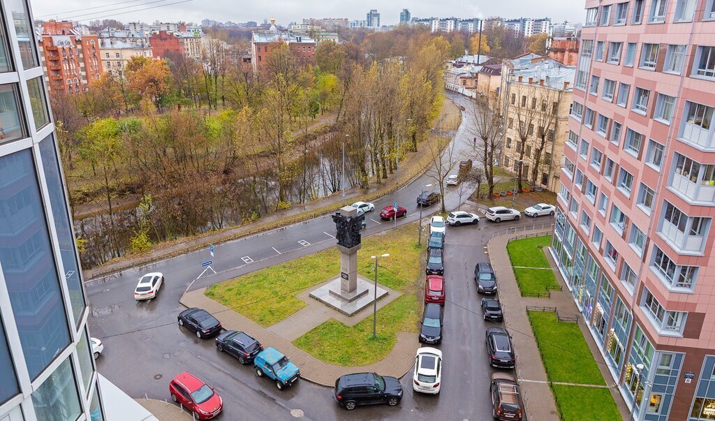 квартира г Санкт-Петербург метро Василеостровская наб Реки Смоленки 3к/1 фото 13