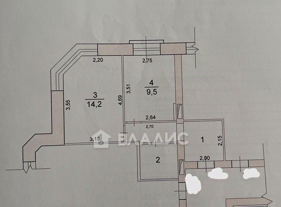 квартира г Волгоград р-н Дзержинский ул Шекснинская 66 фото 15