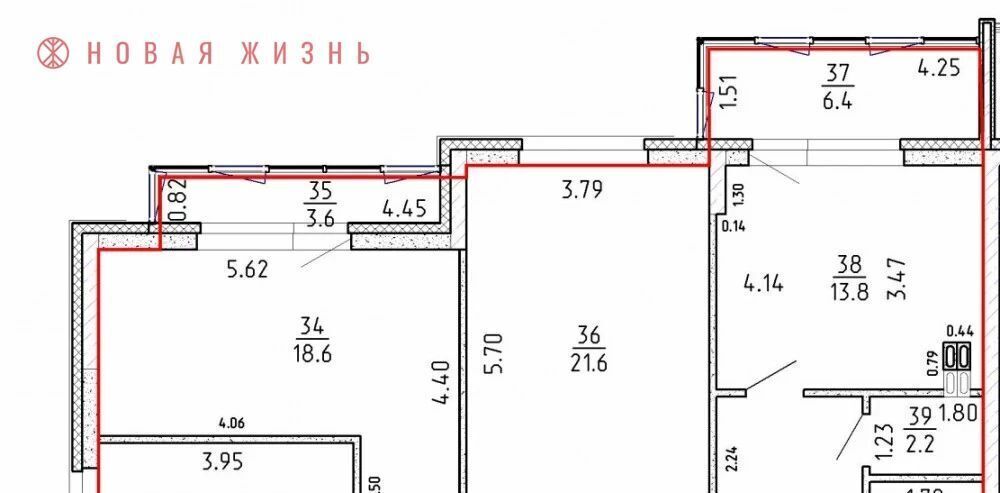 квартира г Самара р-н Железнодорожный проезд 4-й 8а фото 1