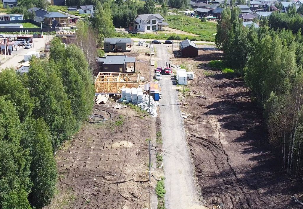 земля р-н Всеволожский д Касимово Приозерское шоссе, 12 км, Агалатовское сельское поселение, коттеджный пос. Вива Касимово, Агалатово фото 3