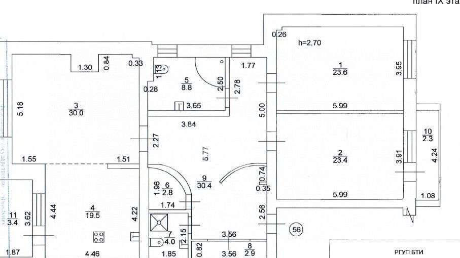 квартира г Казань р-н Вахитовский Суконная слобода ул Вишневского 22 фото 35