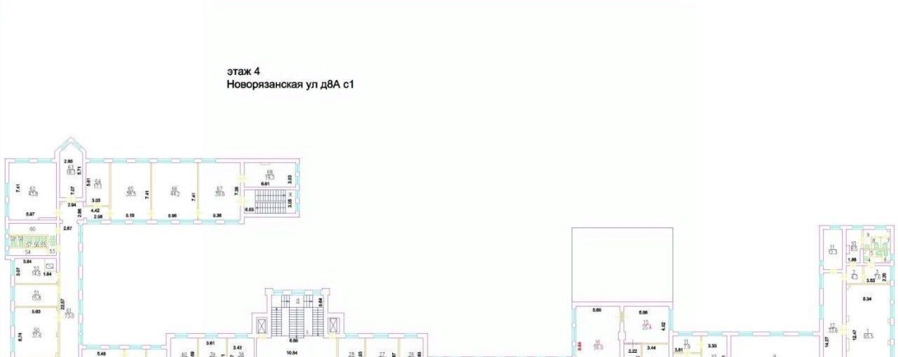 офис г Москва метро Комсомольская ул Новорязанская 8ас/1 фото 7