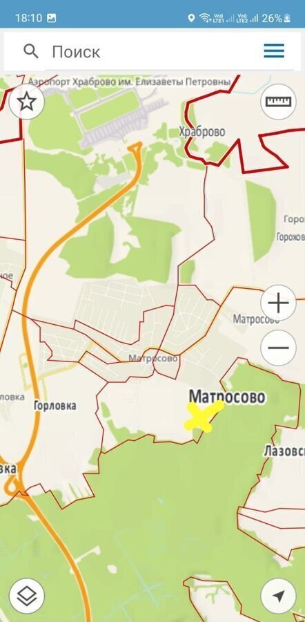 земля р-н Гурьевский п Матросово ул Центральная Гурьевск фото 1