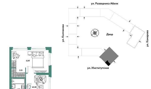 квартира Страна. Парковая жилой комплекс, Медведково фото