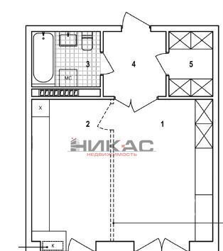 квартира г Ярославль р-н Ленинский проезд Республиканский 1 ЖК «НОВАЦИЯ» фото 10