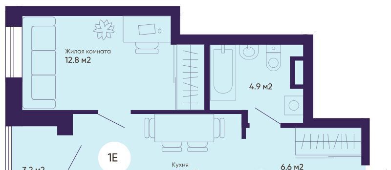 квартира г Екатеринбург Уральская пр-кт Космонавтов 7б фото 1