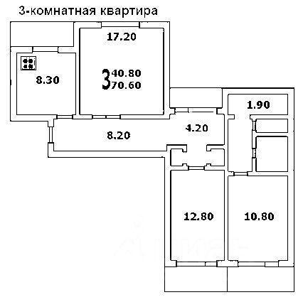 квартира г Зеленоград ЗелАО к 1471, Московская область, г Пушкино, Зеленоград фото 2