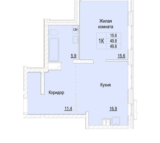 квартира д Кузнечиха Пролетарская ЖК «Новая Кузнечиха» Советский район фото