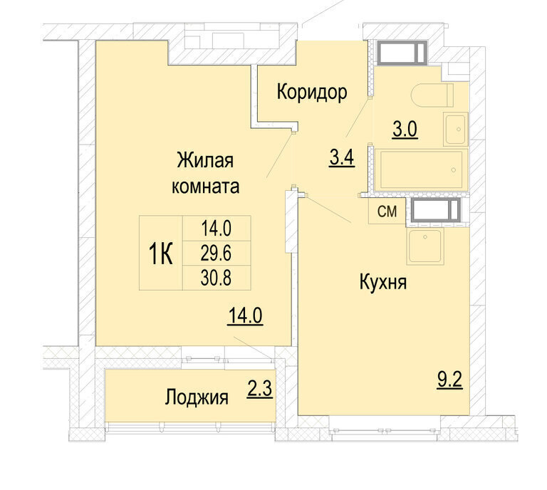 квартира г Нижний Новгород д Кузнечиха Пролетарская ЖК «Новая Кузнечиха» Советский район фото 1