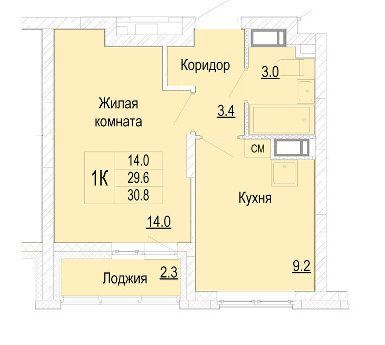 квартира г Нижний Новгород д Кузнечиха Пролетарская ЖК «Новая Кузнечиха» Советский район фото 1