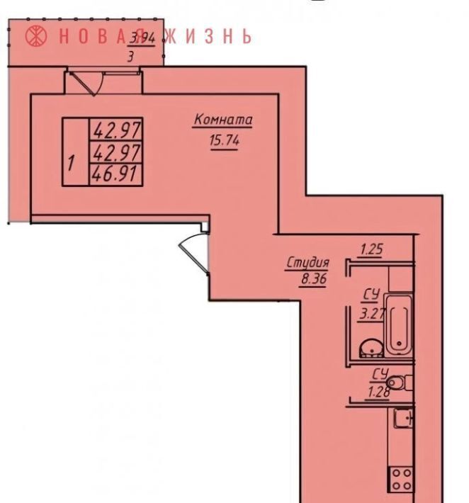 квартира г Самара р-н Кировский Безымянка ул Стара Загора 249а фото 1