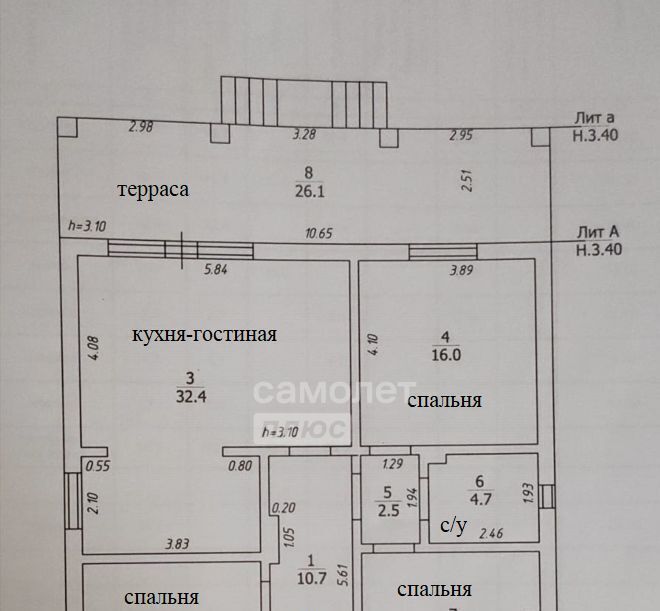 дом г Краснодар х Ленина муниципальное образование, ул. Красивая, 16 фото 2