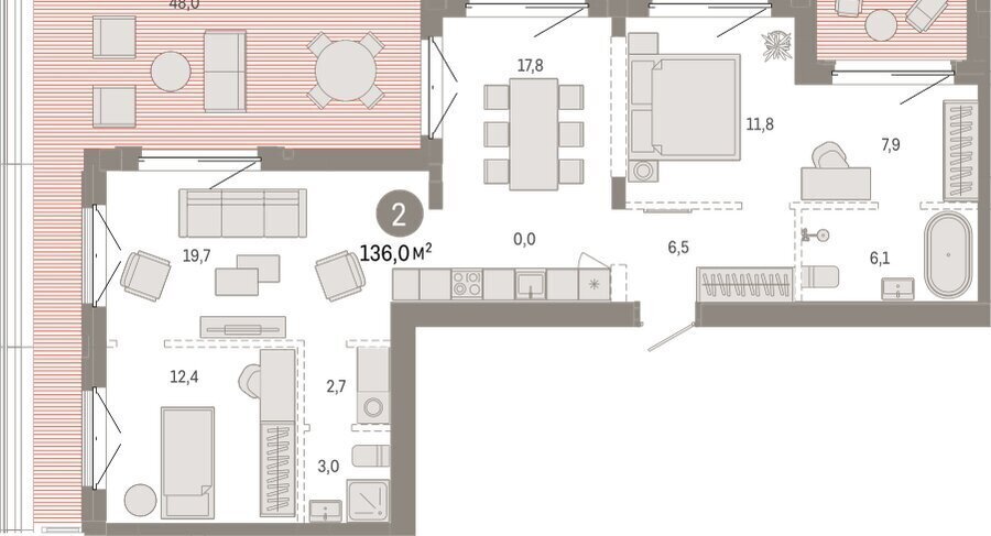 квартира г Тюмень жилой комплекс На Минской фото 2