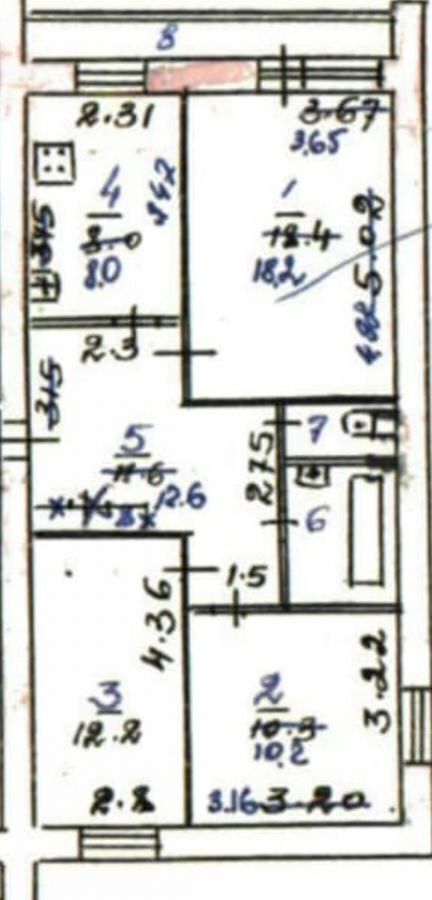 квартира г Наро-Фоминск ул Латышская 15б Наро-Фоминский г. о. фото 15