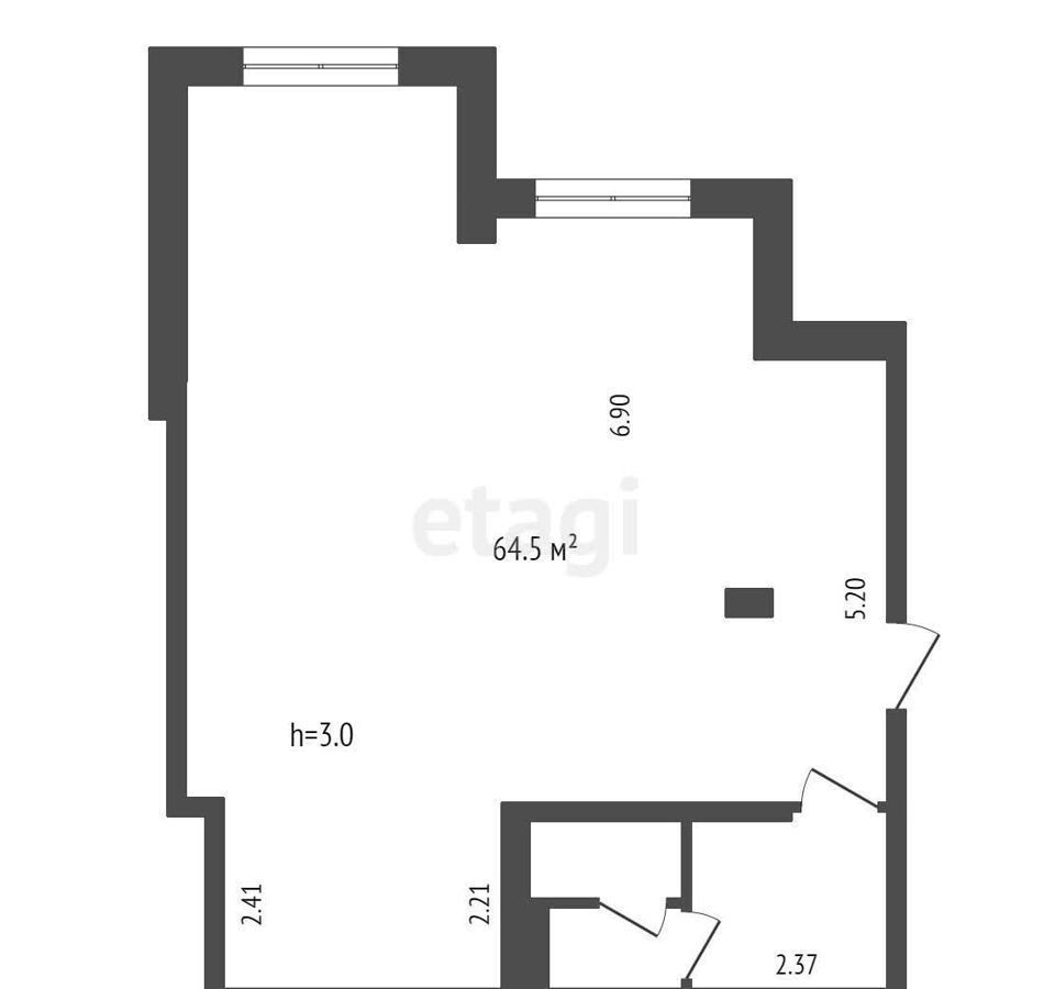 офис г Тюмень р-н Центральный проезд Заречный 41 фото 20