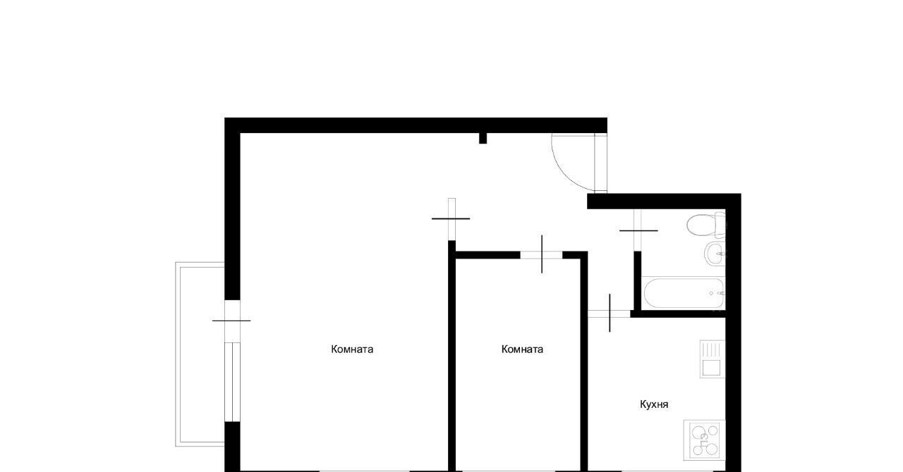 квартира г Москва Зюзино ул Каховка 13к/3 фото 2