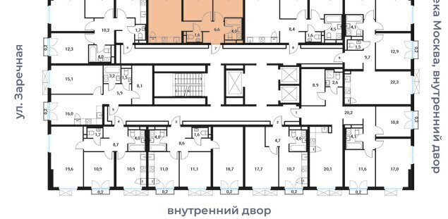 квартира г Москва метро Фили ул Большая Филёвская 3к/4 Западный порт муниципальный округ Филёвский Парк фото 1