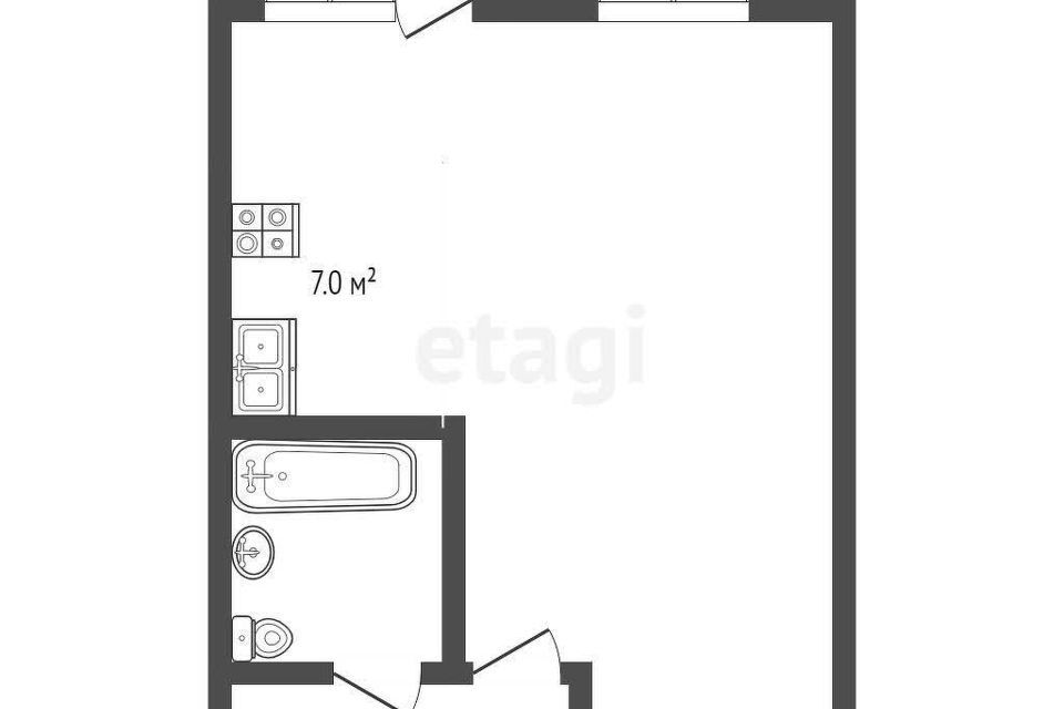 квартира р-н Голышмановский рп Голышманово ул Комсомольская 193г фото 9