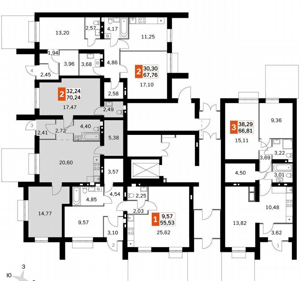 квартира стр. 3Б, Краснознаменск, д. Митькино фото 2