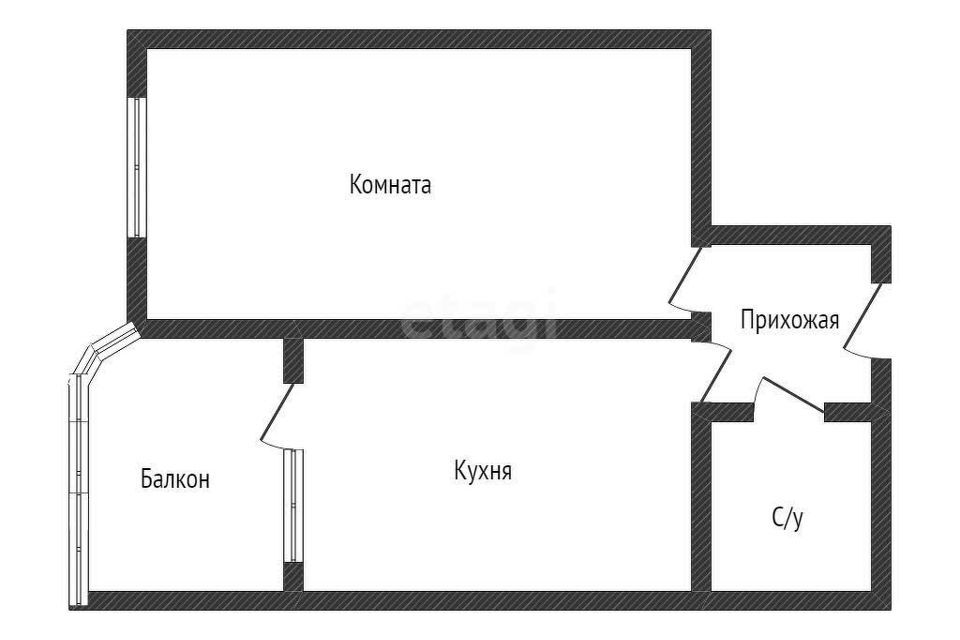 квартира г Краснодар р-н Прикубанский ЖК «Хорошая погода» муниципальное образование Краснодар, Кирилла Россинского, 3/1 фото 1