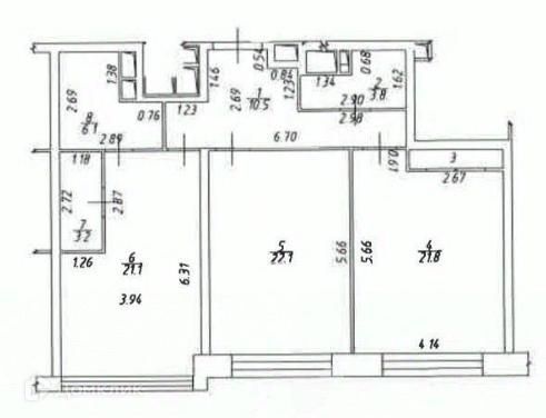 квартира г Москва пер Тишинский Ср. 5 Центральный административный округ фото 2