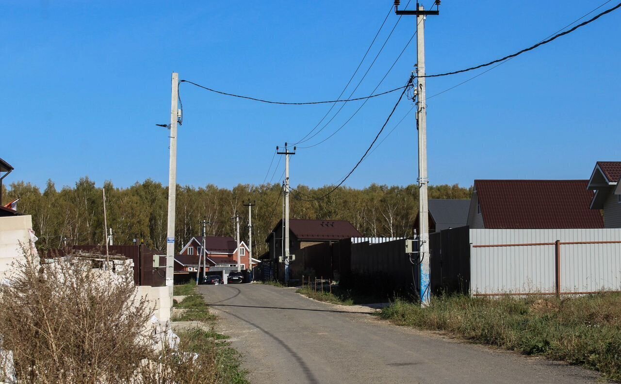 земля городской округ Домодедово 38 км, коттеджный пос. Береговой, д. Матчино, Новокаширское шоссе фото 3