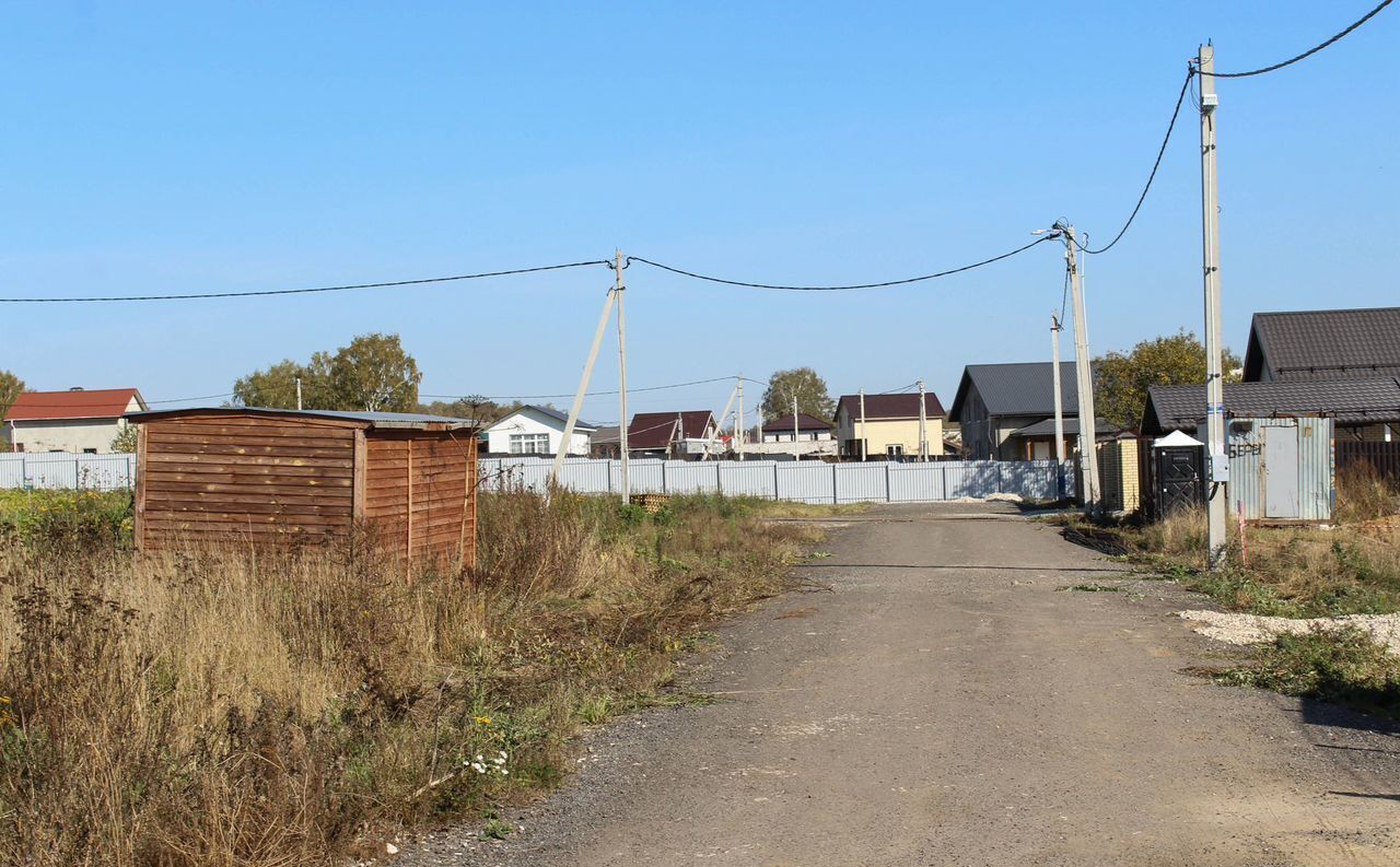 земля городской округ Домодедово 38 км, коттеджный пос. Береговой, д. Матчино, Новокаширское шоссе фото 2