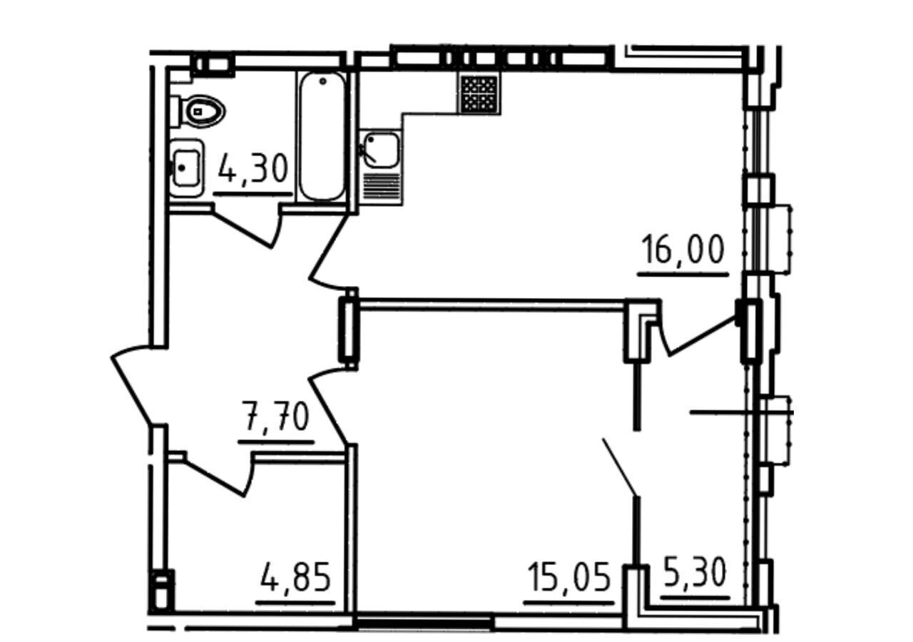 квартира г Ростов-на-Дону р-н Кировский ул Седова 21/1 фото 7