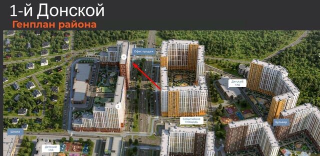 д Сапроново Домодедовская, 1-й Донской жилой комплекс фото