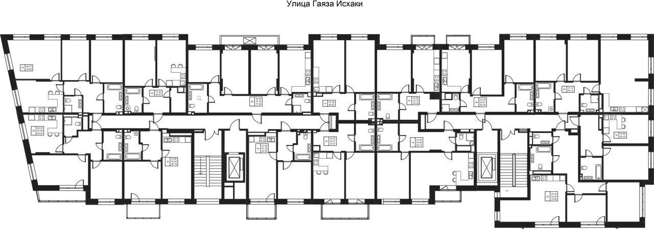 квартира г Казань Кремлёвская ул Гаяза Исхаки Жилой дом фото 20