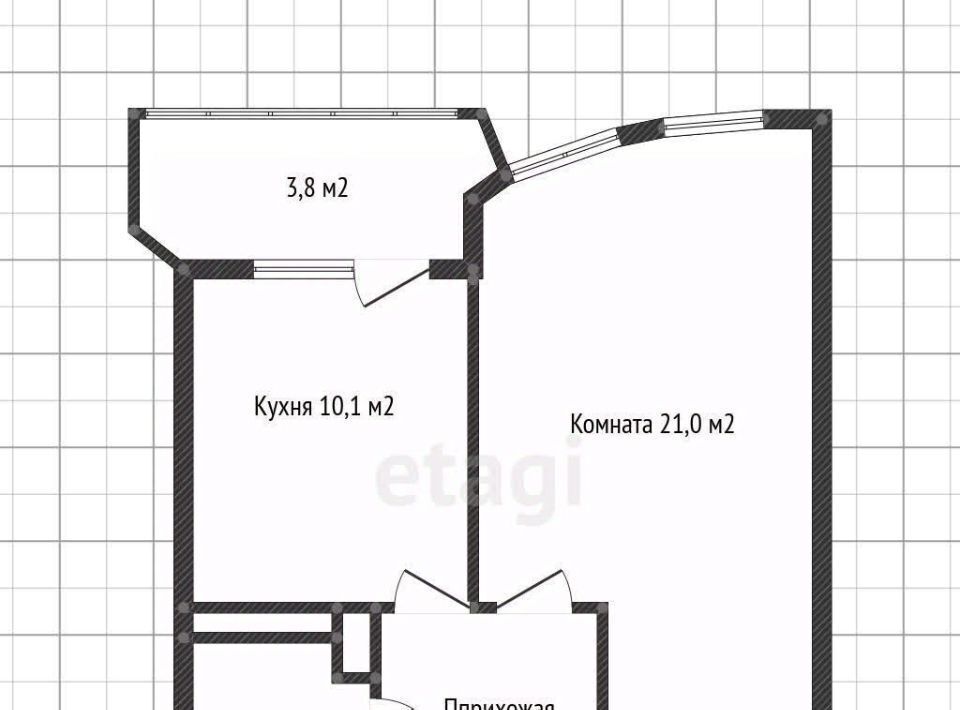 квартира г Краснодар р-н Прикубанский ул Черниговская 1 фото 15