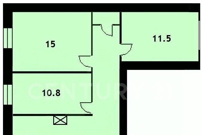 квартира г Москва метро Улица Академика Янгеля ул Чертановская 64к/1 фото 2