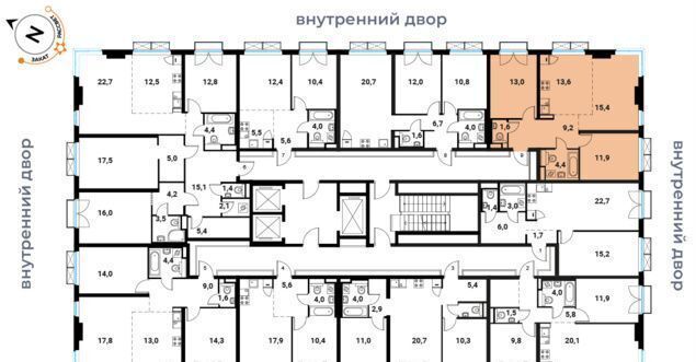 квартира г Москва метро Фили ул Большая Филёвская 3к/4 фото 10