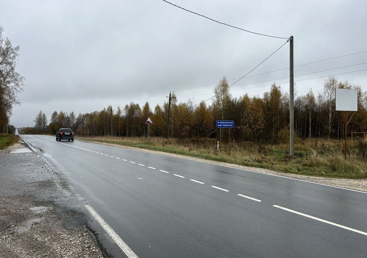 земля р-н Александровский д Нововоскресенское Ярославское шоссе, 9736 км, муниципальное образование Каринское, Струнино фото 4