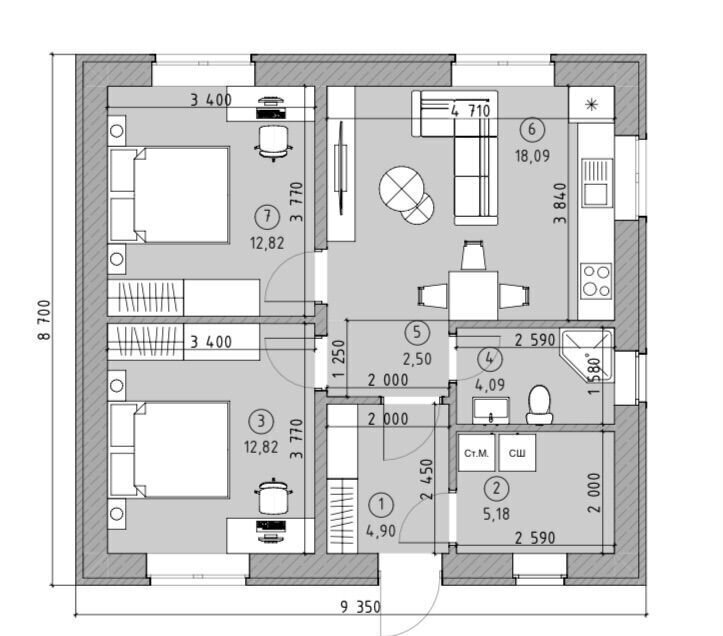 дом г Тюмень р-н Центральный тракт Салаирский 11й километр фото 6