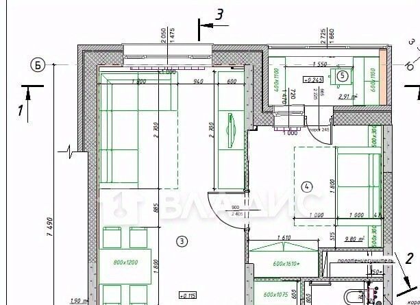 квартира г Москва п Сосенское п Коммунарка ул Александры Монаховой 23 метро Новохохловская фото 7