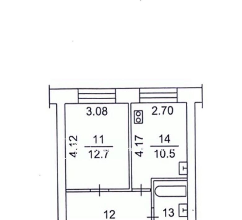 квартира г Томск р-н Октябрьский ул Владимира Высоцкого 33/9 фото 4