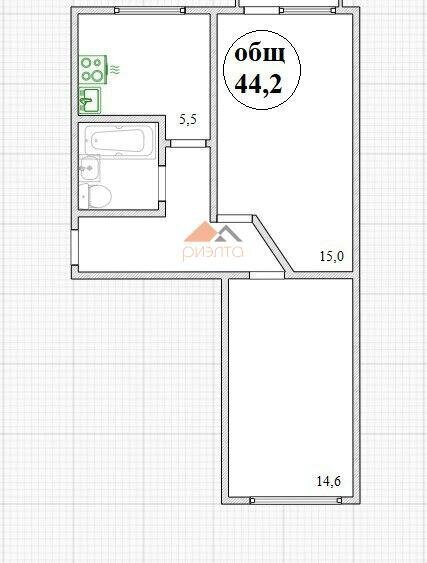 квартира г Новосибирск ул Телевизионная 5 Площадь Маркса фото 16