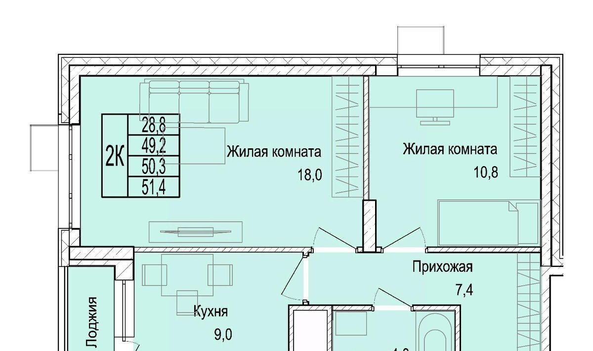 квартира г Мытищи Леонидовка Медведково фото 1