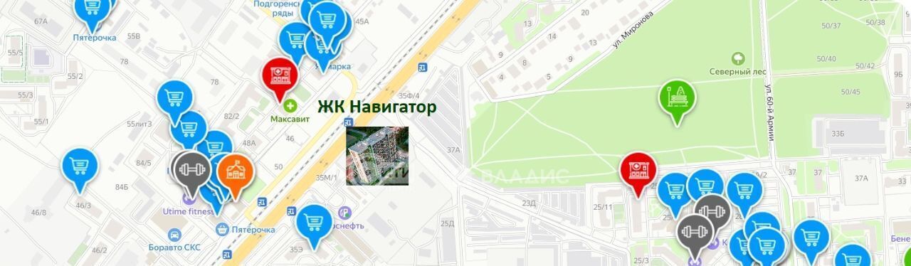 квартира г Воронеж р-н Коминтерновский ул Антонова-Овсеенко 35с фото 9