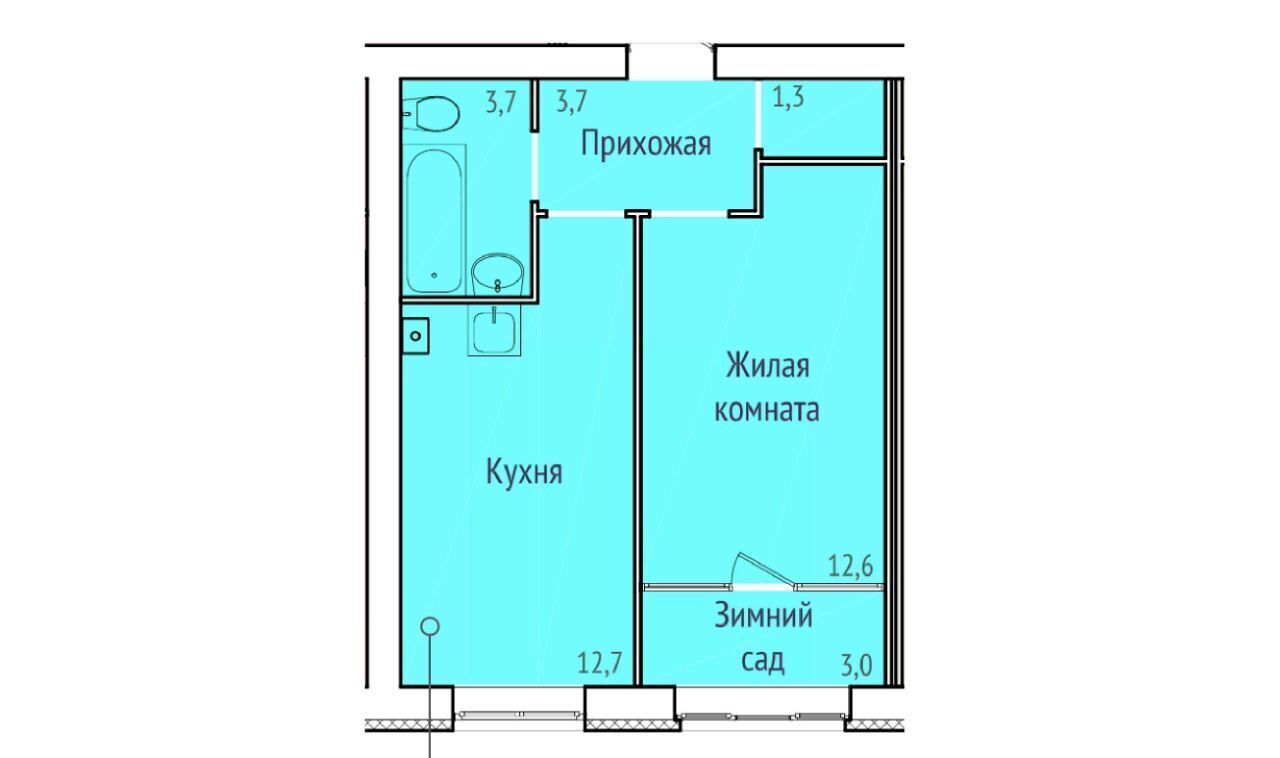 квартира р-н Ивановский г Кохма микрорайон «Просторный» фото 1