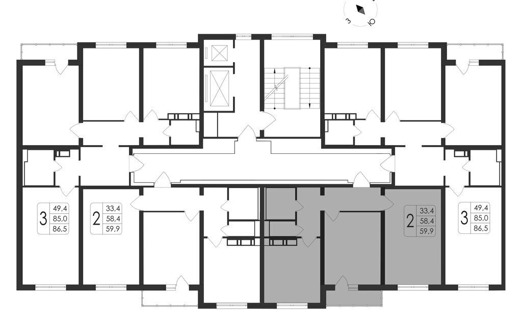 квартира г Воронеж ул Шишкова 140б/21 фото 15