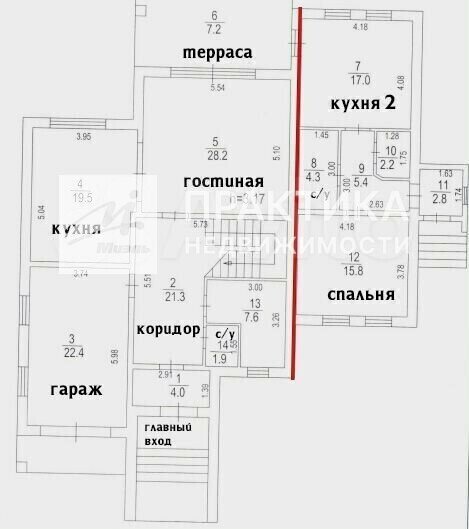 дом г Домодедово д Юсупово ул Прилесная 4 городской округ Домодедово, Подольск фото 12